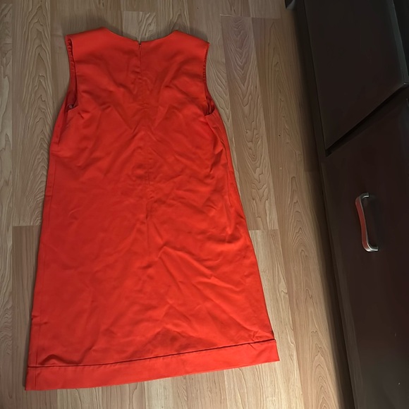 Diane Von Furstenberg Red Dress Size 14 - Picture 3 of 3